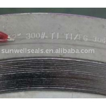 Titanium Spiral Wound Gaskets,Ti2,sunwell have raw materials(SUNWELL)